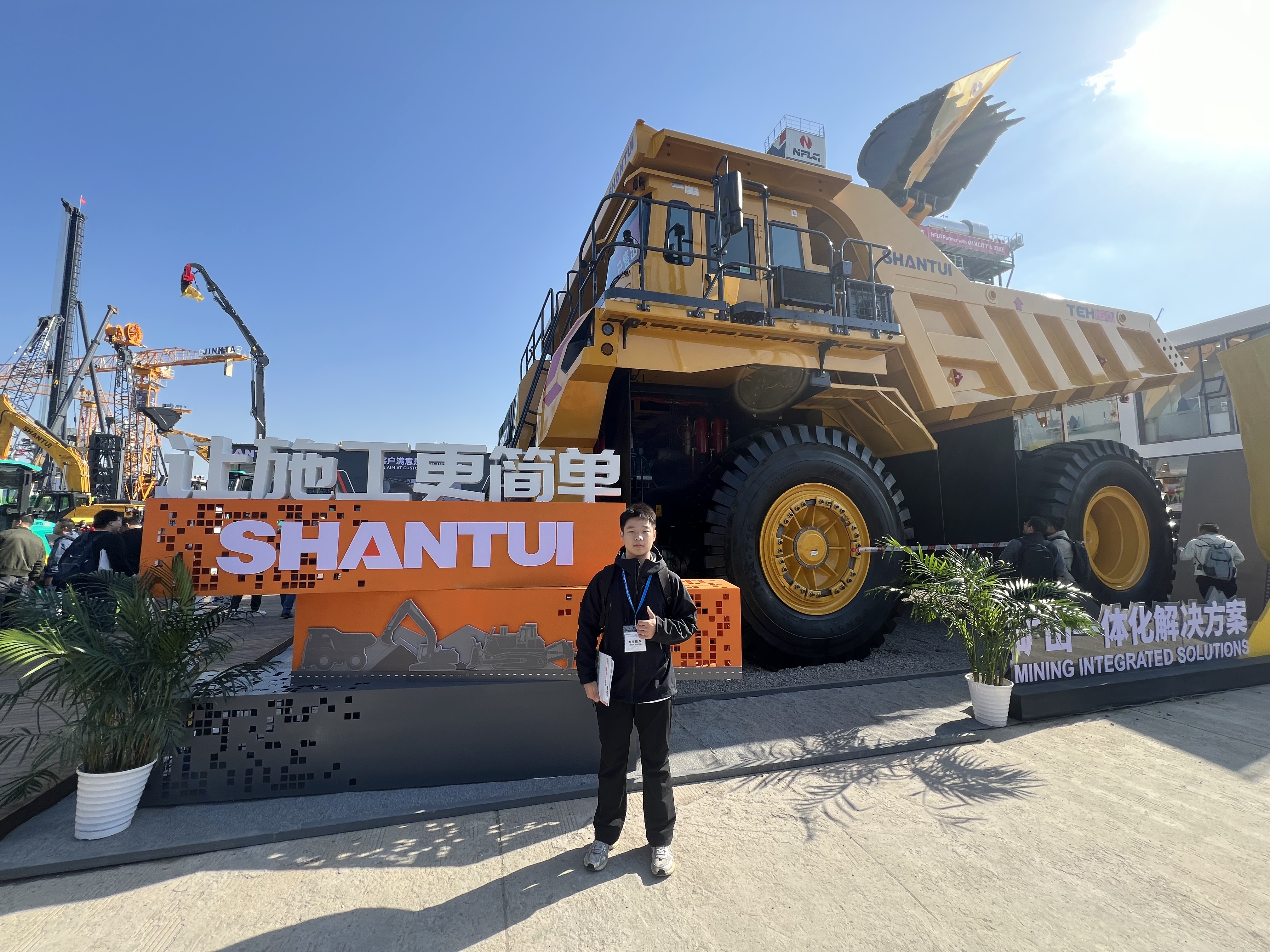 Chúng tôi đã ở Triển lãm Bauma