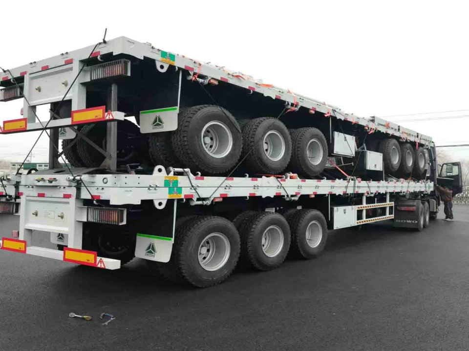 Derun 3 Axles Fence Semi Trailer sẽ được chuyển đến Ethiopia
