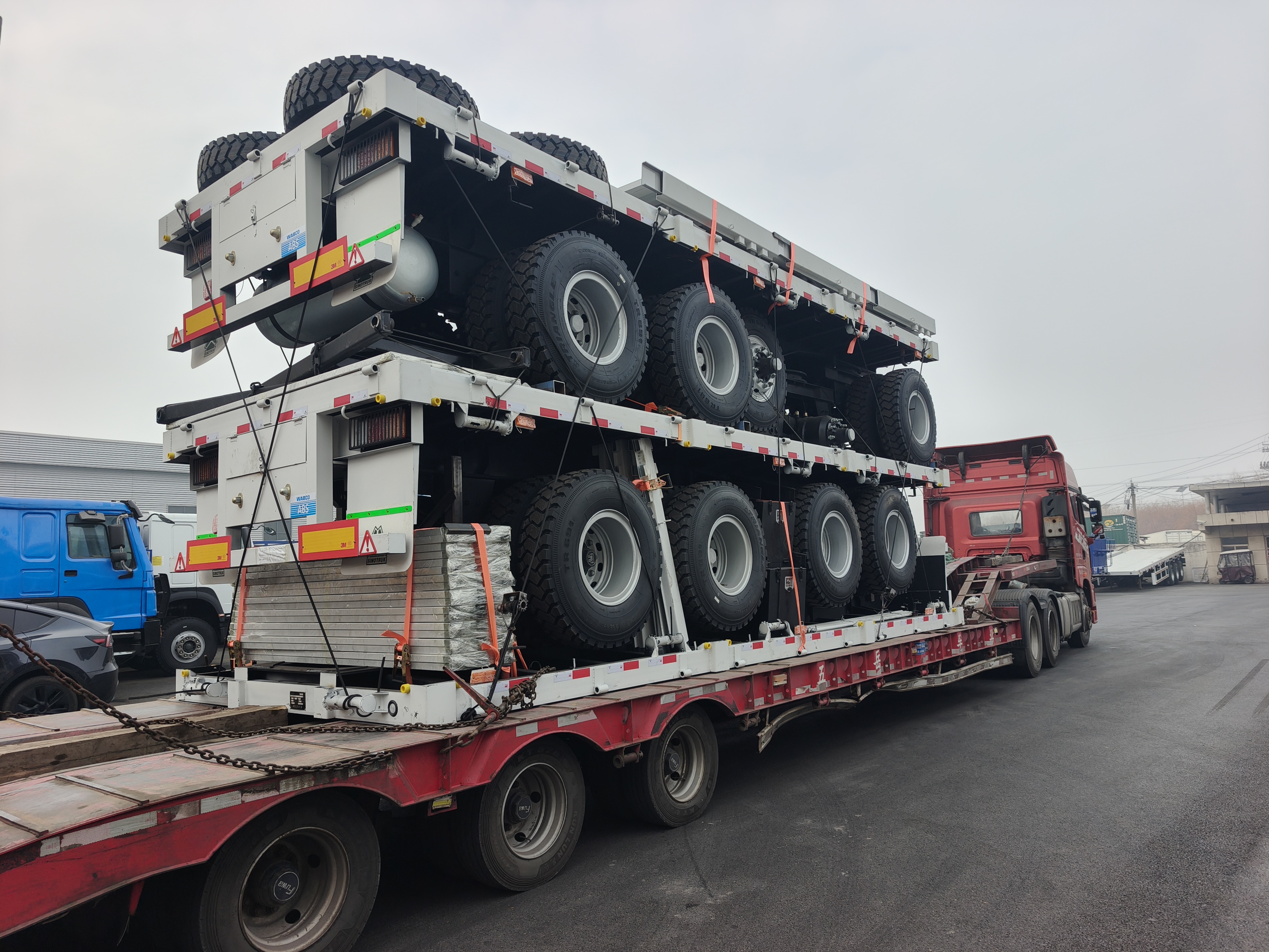 Derun Full Trailers mở rộng phạm vi toàn cầu với lô hàng đến Somalia