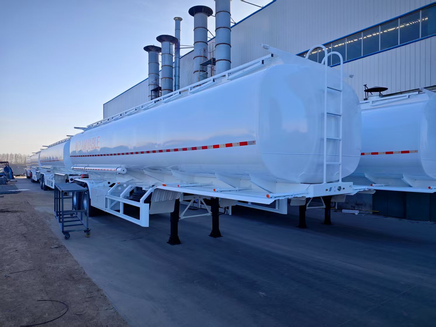 Derun Tanker Semi-Trailers được chuyển đến Cộng hòa Dân chủ Congo