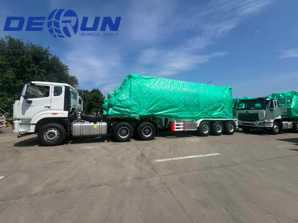 Trình điều khiển xe tăng xi măng ba trục đã sẵn sàng đến UAE