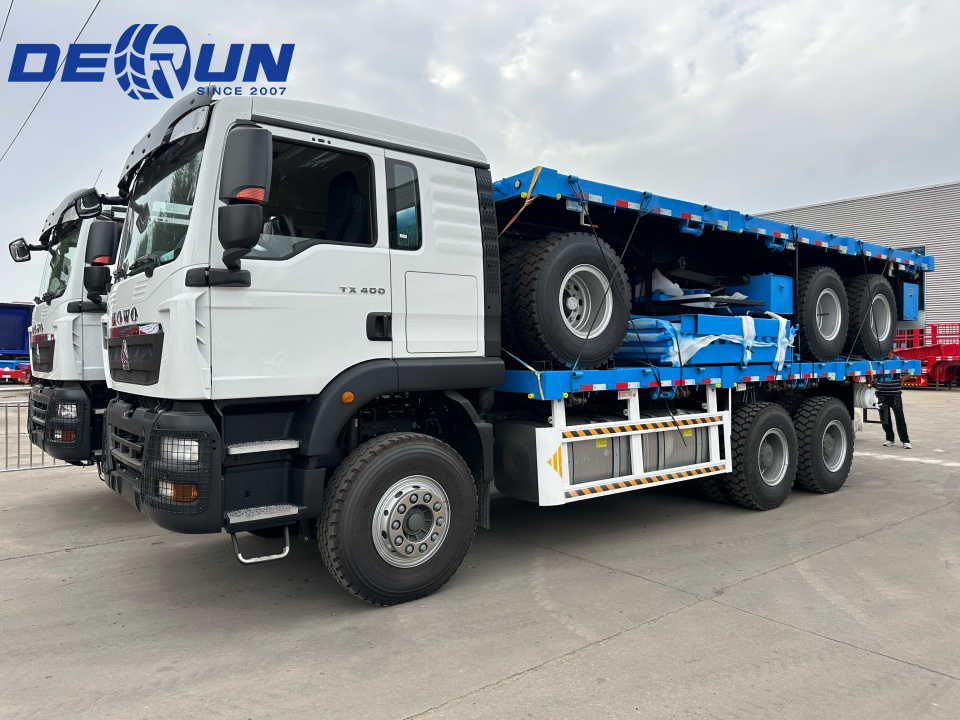 Ba bộ rơ-moóc HOWO TX 400 mã lực sẽ được chuyển tới Somalia