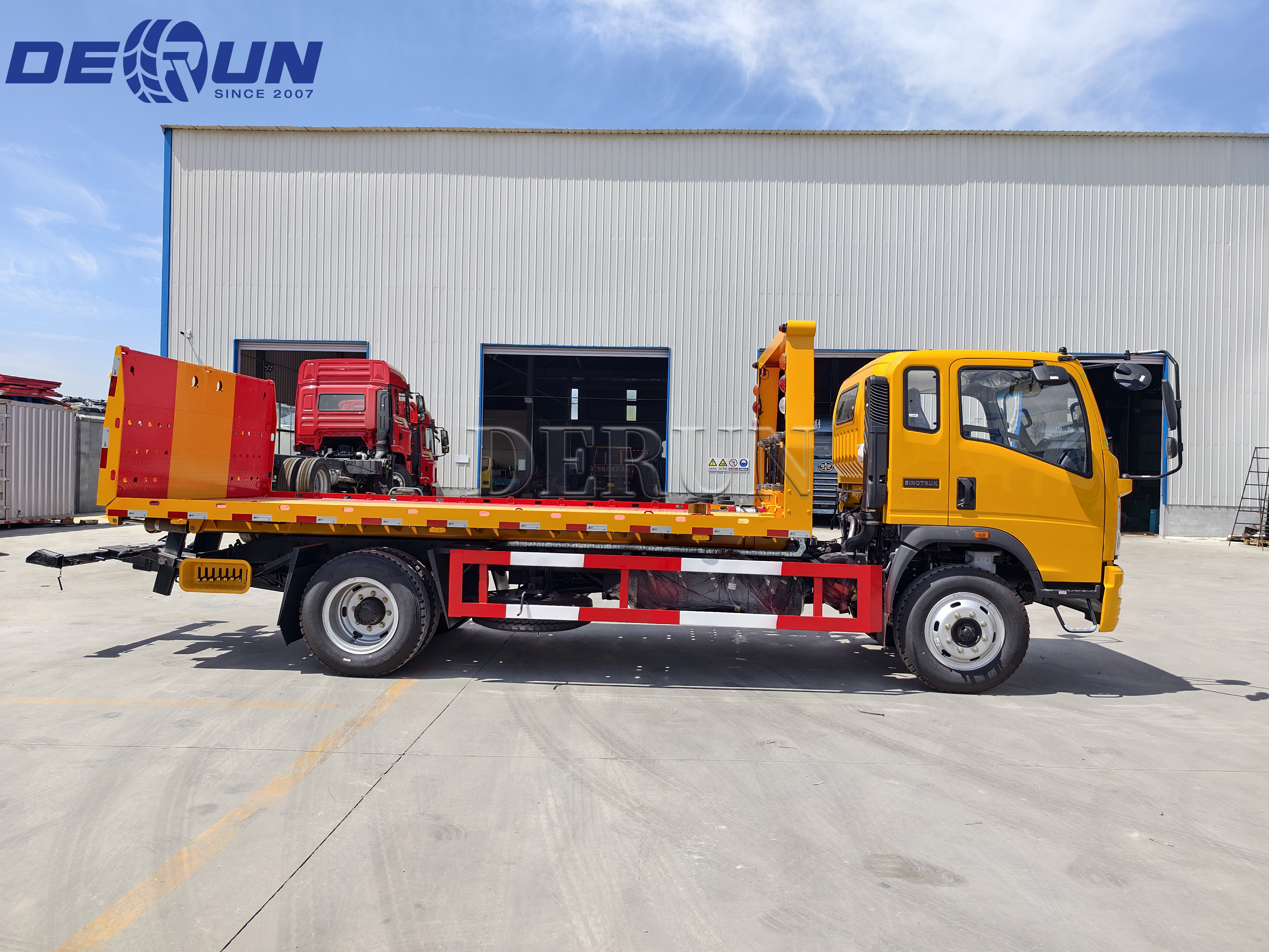 Xe tải phá hủy Sinotruk HOWO 4x2 sẽ được chuyển đến Nicaragua