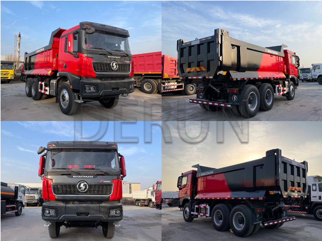 Xe ben SHACMAN X5000 6x4 xuất khẩu sang Peru