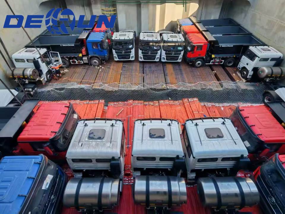 Derun vận chuyển thành công xe tải hạng nặng Shacman tới Nam Mỹ số lượng lớn