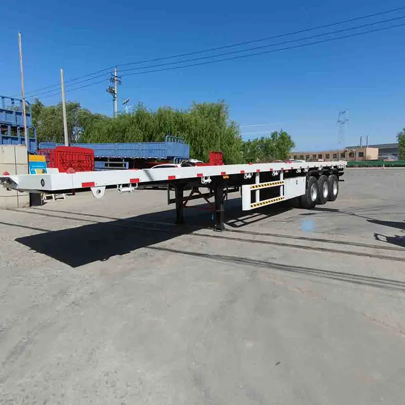 Trailer bán đoạn 3 trục được thiết kế cho Tanzania
