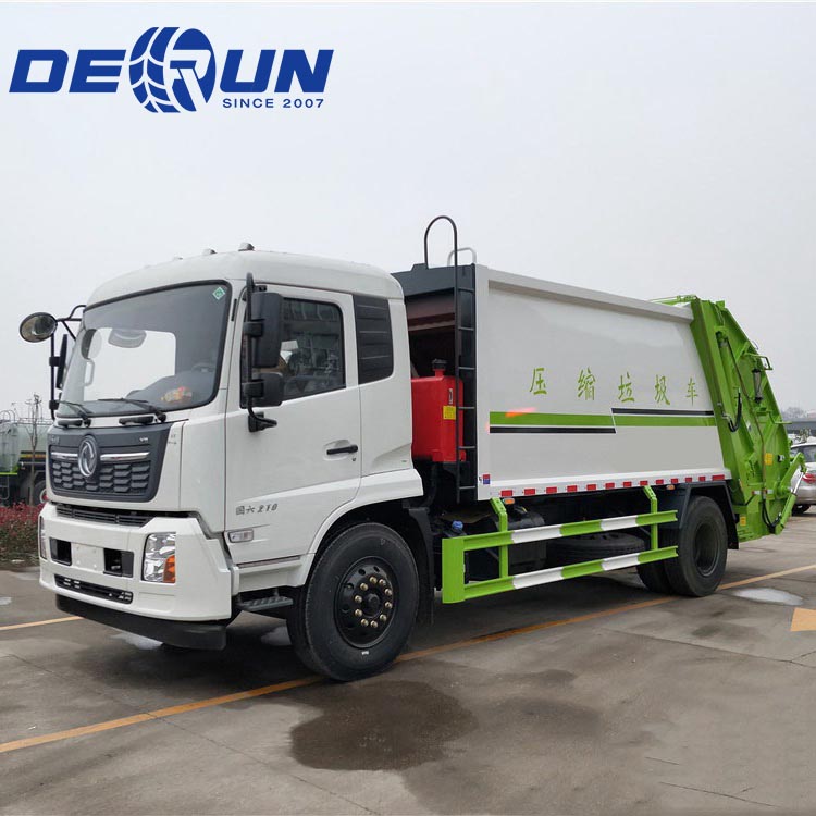 Xe tải nén rác sáu bánh Dongfeng 4x2