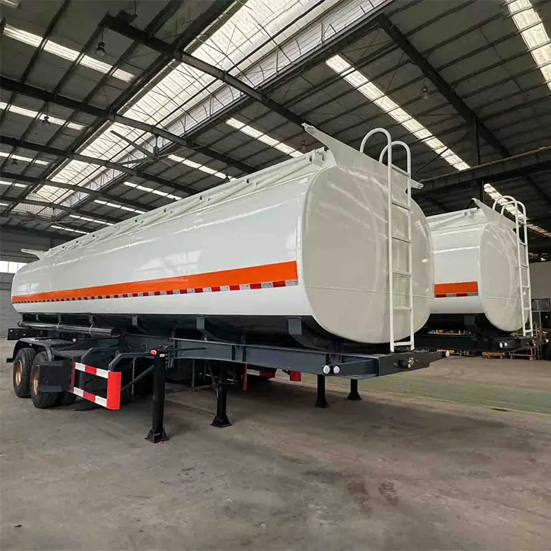 Trailer bán thùng nhiên liệu với hệ thống treo Bogie