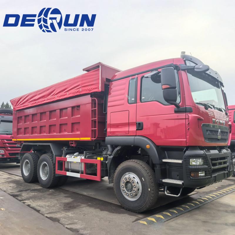 Xe tải tự đổ Sinotruk Howo TX 6x4 336HP dành cho Ethiopia & Djibouti